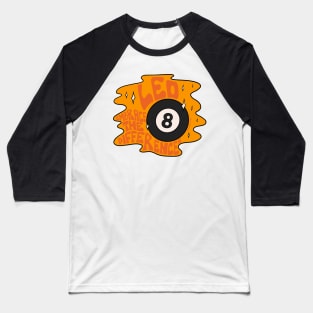 Leo Magic 8 Ball Baseball T-Shirt